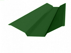 Планка ендовы верхняя RAL 6005 зеленый мох 76х76х2000мм