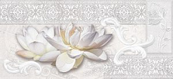 Декор RENE Lotus серый 50*23 Д153071-1