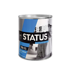 Эмаль STATUS ПФ-115 белая глянец 0,8 кг