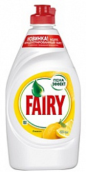 Средство д/мытья посуды FAIRY Сочный лимон 450мл