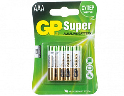 Батарейка GP Super LR03 ААА BL4